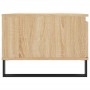 Tavolino Salotto Rovere Sonoma 90x50x36,5 cm Legno Multistrato