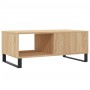 Tavolino Salotto Rovere Sonoma 90x50x36,5 cm Legno Multistrato