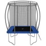 Set Trampolino Rettangolare 274x183x76 cm 150 kg