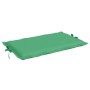 Cuscino per Lettino Verde 186x58x3 cm in Tessuto Oxford