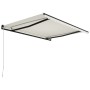 Tenda da Sole Retrattile Manuale 400x300 cm Crema