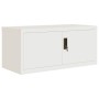 Armadio Classificatore Bianco 90x40x240 cm in Acciaio