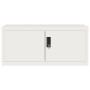 Armadio Classificatore Bianco 90x40x240 cm in Acciaio