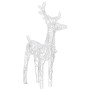 Renne di Natale 4 pz Blu 160 LED in Acrilico