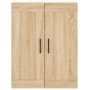 Credenza Rovere Sonoma 69,5x34x180 cm in Legno Multistrato