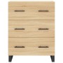 Credenza Rovere Sonoma 69,5x34x180 cm in Legno Multistrato