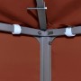 Copertura Superiore Gazebo a 2 Strati 310g/m² 4x3m Terracotta