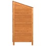 Capanno da Giardino Marrone 102x52x112 cm Legno Massello Abete