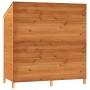 Capanno da Giardino Marrone 102x52x112 cm Legno Massello Abete