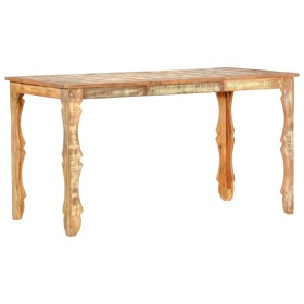 Tavolo da Pranzo 140x70x76 cm in Legno Massello di Recupero