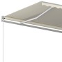 Tenda da Sole Retrattile Manuale 400x350 cm Crema