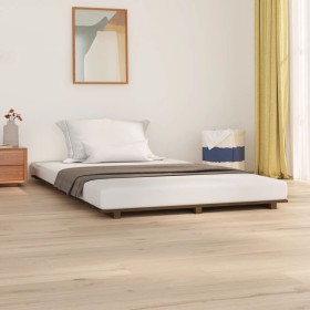 Giroletto Marrone Miele 120x200 cm in Legno Massello di Pino