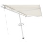 Tenda da Sole Manuale Autoportante 450x350 cm Crema