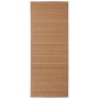 Tappeto Rettangolare in Bambù Marrone 80 x 300 cm