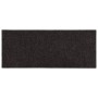 Tappeti Adesivi Rettangolari per Scale 15 pz 60x25 cm Marroni