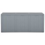 Baule da Giardino 270 L Grigio in Rattan PP