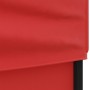 Tenda per Feste Pieghevole con Pareti Laterali Rosso 2x2 m