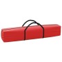 Tenda per Feste Pieghevole con Pareti Laterali Rosso 2x2 m