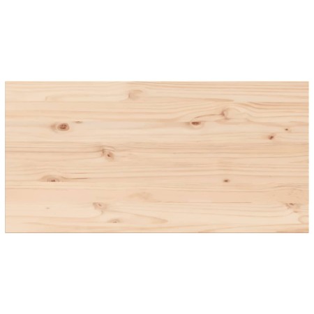 Piani Tavolo 4 pz 100x50x2,5cm Rettangolare Legno Massello Pino