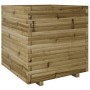 Fioriera da Giardino 70x70x72,5 cm in Legno di Pino Impregnato