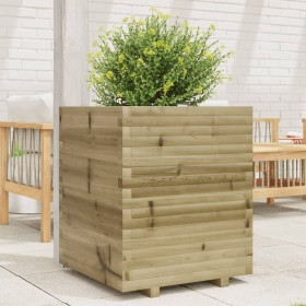 Fioriera da Giardino 60x60x72 cm in Legno di Pino Impregnato