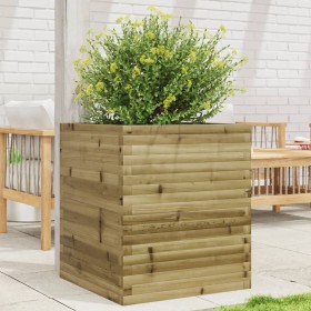 Fioriera da Giardino 60x60x68,5 cm in Legno di Pino Impregnato