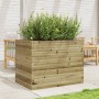 Fioriera da Giardino 90x60x68,5 cm in Legno di Pino Impregnato