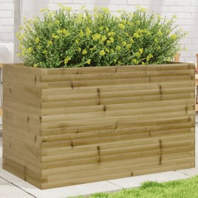 Fioriera da Giardino 110x60x68,5 cm in Legno di Pino Impregnato