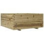 Fioriera da Giardino 110x110x49,5 cm Legno di Pino Impregnato