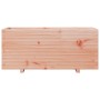 Fioriera da Giardino 110x40x49,5cm in Legno Massello di Douglas