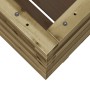 Fioriera da Giardino 60x60x72,5 cm in Legno di Pino Impregnato