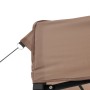 Tenda da Festa Pieghevole Pop-Up Marrone 200x200x306 cm