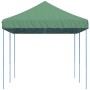 Tenda da Festa Pieghevole Pop-Up Verde 580x292x315 cm