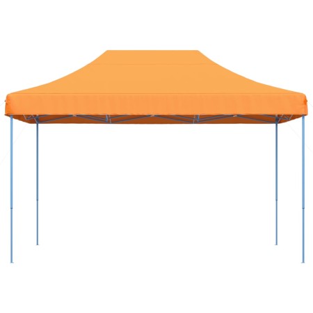 Tenda da Festa Pieghevole Pop-Up Arancione 410x279x315 cm