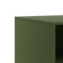 Mobile TV Verde Oliva 67x39x44 cm in Acciaio