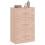 Credenza Rosa 67x39x107 cm in Acciaio