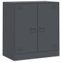 Credenza Antracite 67x39x73 cm in Acciaio