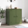 Credenza Verde Oliva 67x39x73 cm in Acciaio