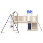 Set da Gioco da Esterno in Legno Massello di Pino