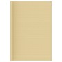 Tappeto da Tenda Beige 250x200 cm HDPE