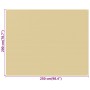 Tappeto da Tenda Beige 250x200 cm HDPE