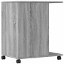 Supporto per Stampante con Ruote Grigio Sonoma 60x40x68,5 cm