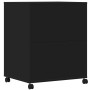 Supporto per Stampante con Ruote Nero 60x48x74 cm