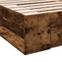 Giroletto con Cassetto Rovere Fumo 75x190 cm Legno Multistrato