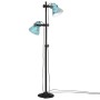 Lampada da Terra 25 W Blu Anticato 25x25x90/160 cm E27