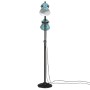 Lampada da Terra 25 W Blu Anticato 25x25x90/160 cm E27