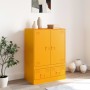 Credenza Giallo Senape 67x39x95 cm in Acciaio