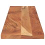 Piano Tavolo 180x40x2,5 cm Rettangolare Legno Massello Acacia