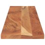 Piano Tavolo 180x30x3,8 cm Rettangolare Legno Massello Acacia