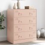 Credenza Rosa 67x39x83 cm in Acciaio